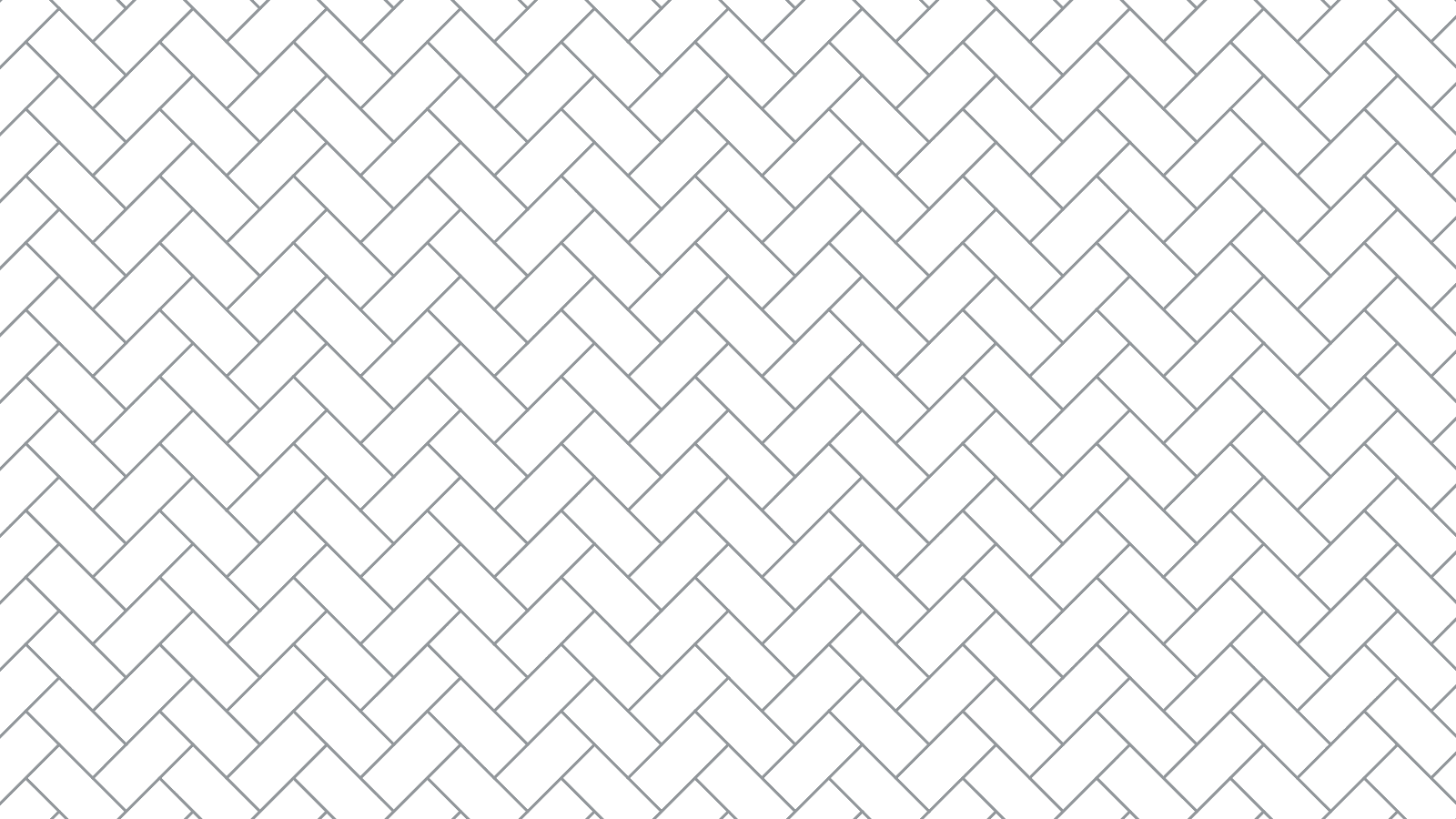 A herringbone tile pattern drawn in fine granite lines